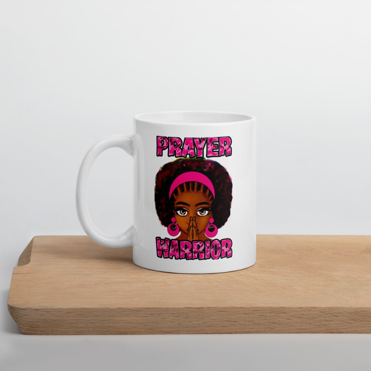 Pink Prayer Warrior Mug