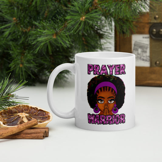 Purple Prayer Warrior Mug