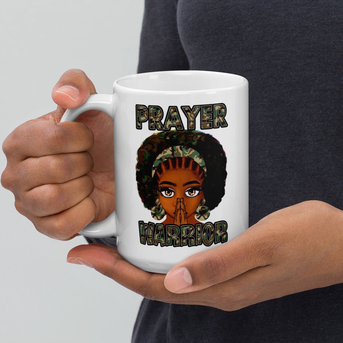 Green Prayer Warrior Mug
